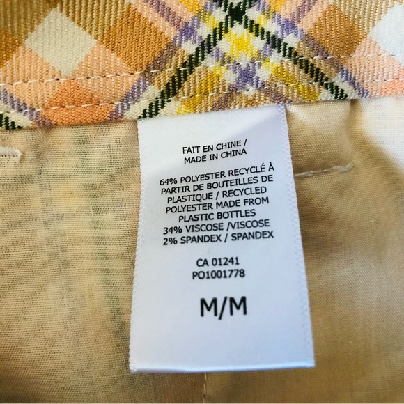 NWOT Twik Plaid High Waist Shorts - Picture 6 of 11